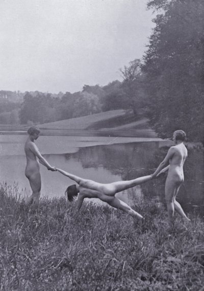 The Body Beautiful, Physical Culture for Women (foto a p/b) de Photographer German