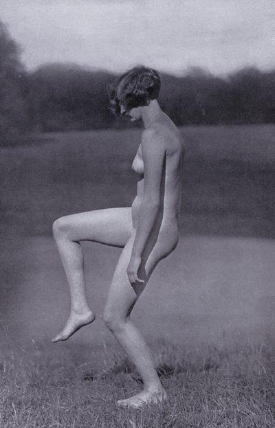 The Body Beautiful, Physical Culture for Women (foto a p/b) de Photographer German