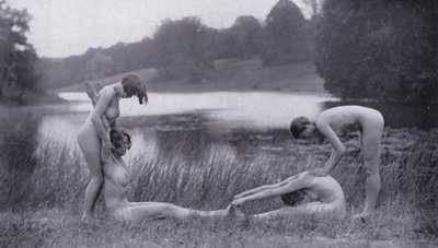 The Body Beautiful, Physical Culture for Women (foto a p/b) de Photographer German
