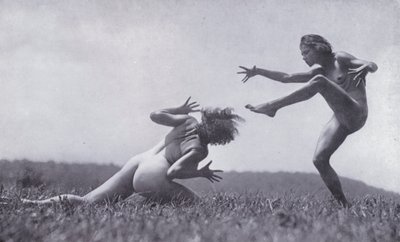 The Body Beautiful, Physical Culture for Women (foto a p/b) de Photographer German