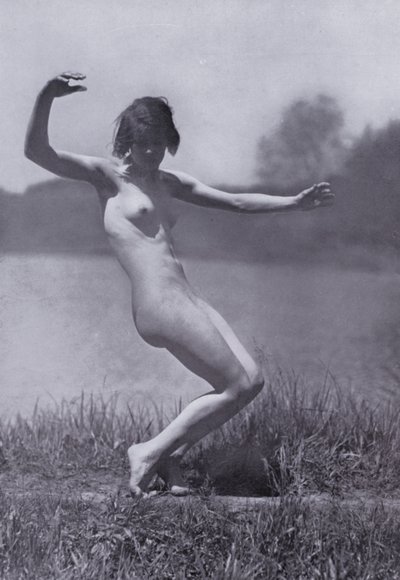 The Body Beautiful, Physical Culture for Women (foto a p/b) de Photographer German