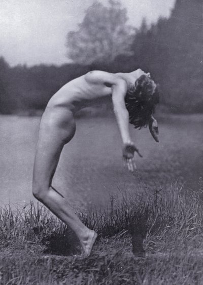 The Body Beautiful, Physical Culture for Women (foto a p/b) de Photographer German