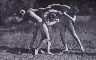 The Body Beautiful, Physical Culture for Women (foto a p/b) de Photographer German