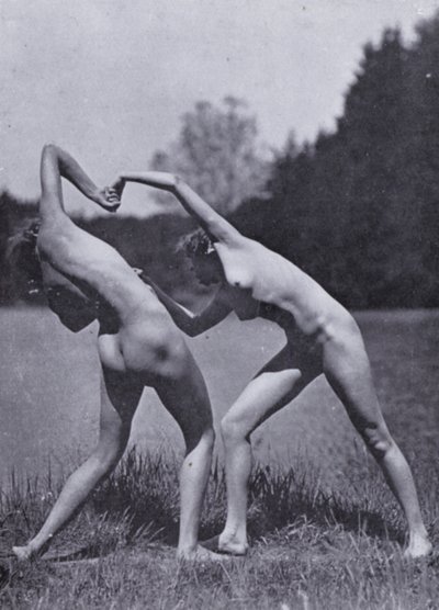 The Body Beautiful, Physical Culture for Women (foto a p/b) de Photographer German