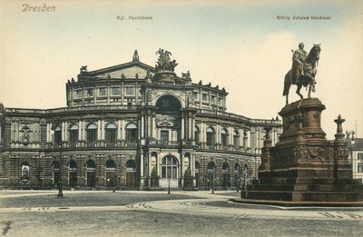 The Opera House, Dresden (foto a cores) de Photographer German