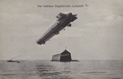 Zeppelin LZ III (foto a p/b) de Photographer German
