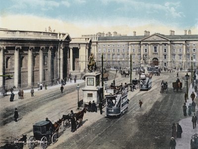 College Green, Dublin (foto a cores) de Photographer Irish