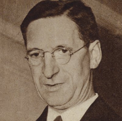 Eamon de Valera, político irlandês e presidente (foto a p/b) de Photographer Irish