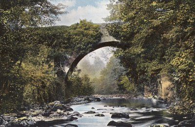 Irlanda: Dargle Bridge, County Wicklow (foto colorida) de Photographer Irish