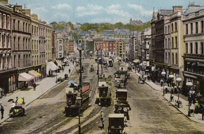 Irlanda do Sul: Patrick Street, Cork (foto colorida) de Photographer Irish