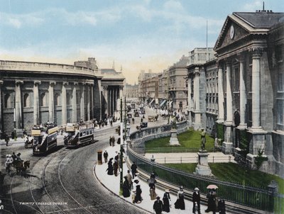Trinity College, Dublin (foto a cores) de Photographer Irish
