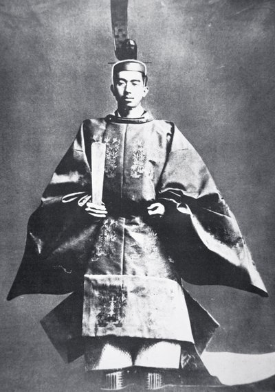 Hirohito, Imperador do Japão na sua entronização de Photographer Japanese