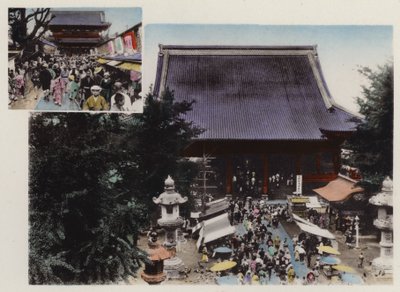 Japão, c.1912: Templo de Kwannon e seu Terreno e Vários Show