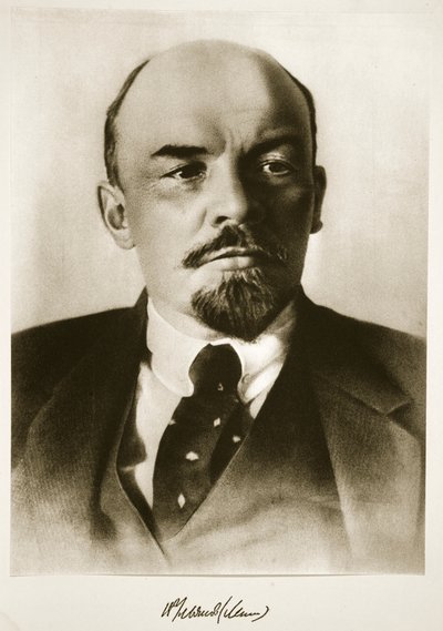 Lenine (fotogravura) de Photographer Russian