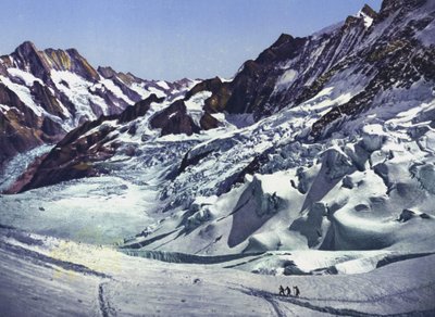 Jungfrau Railway, na estação de Eismeer (foto) de Photographer Swiss