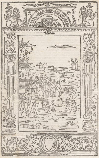 Opera..Triumphi, Soneti, & Canzone.., 15 de fevereiro de 1508 de Pico Master
