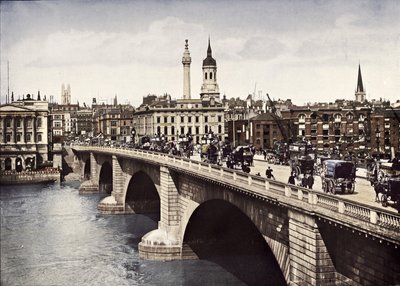 Ponte de Londres, cidade de Londres, 1911 de Pictorial Agency