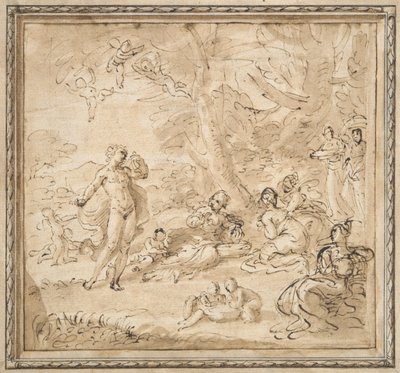 Apollo e Daphne de Pier Francesco Mola