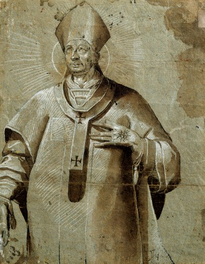 São Carlos Borromeo (Carlo Borromeo de Pier Francesco Morazzone