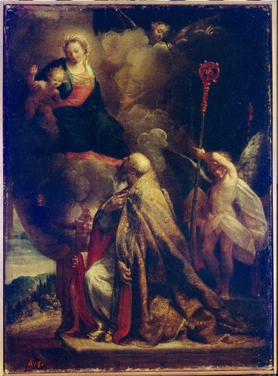 A visão de São Jorge de Pier Francesco Morazzone