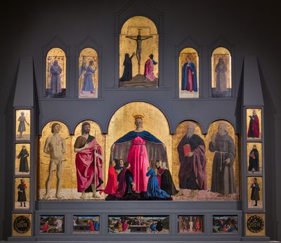 O Políptico da Misericórdia é uma obra de Piero della Francesca