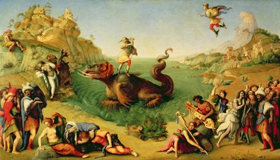 Perseus Rescuing Andromeda, c.1510-13 (tela a óleo) de Piero di Cosimo