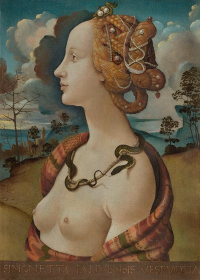 Retrato de Simonetta Vespucci de Piero di Cosimo