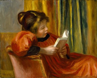 Menina a ler de Pierre-Auguste Renoir