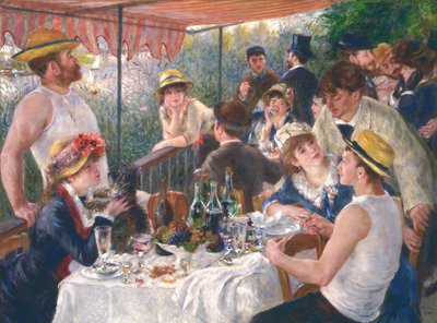 Almoço do Boating Party de Pierre-Auguste Renoir