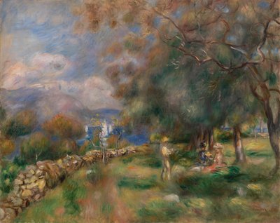 Península de São João (Presqu'Ã®le de Saint-Jean) de Pierre-Auguste Renoir