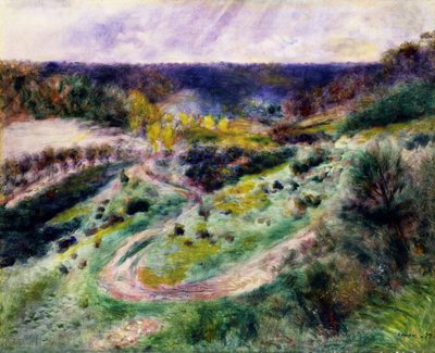 Estrada em wargemont de Pierre-Auguste Renoir