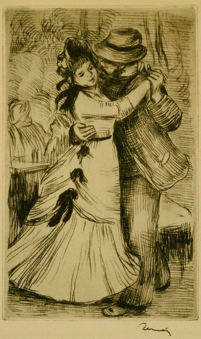 A Dança no Campo de Pierre-Auguste Renoir