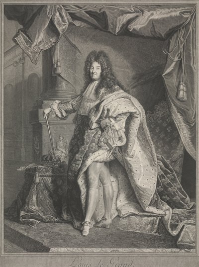 Luís o Grande de Pierre Imbert Drevet