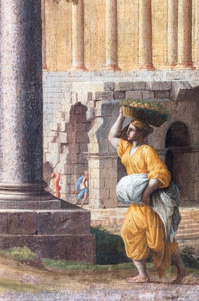 Paisagem com ruínas antigas de Pierre (1612-88) Lemaire