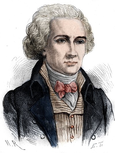 Retrato de Jean Etienne Marie Portalis. Jurista e político francês (1746 -1807) baseado na pintura de Pierre Gautherot. de Pierre (after) Gautherot