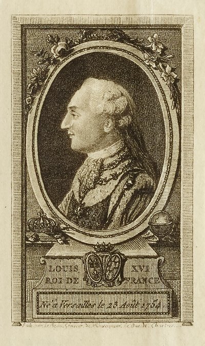 Luís XVI - Rei de França de Pierre Adrien Le Beau
