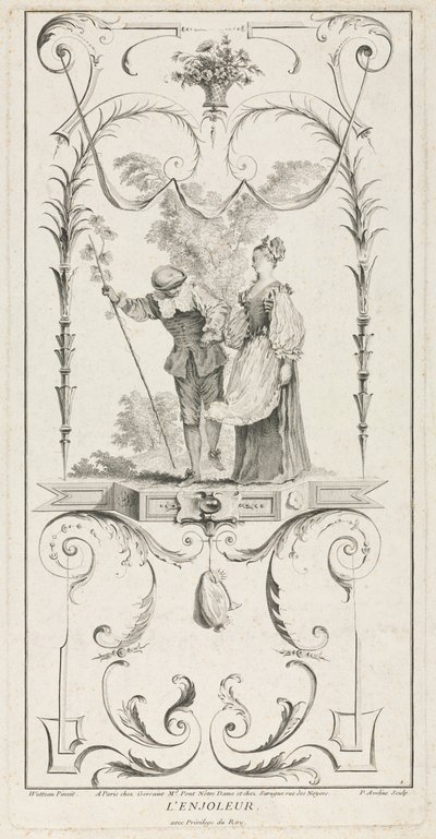 O Coaxer, Arabesco de Pierre Alexandre Aveline