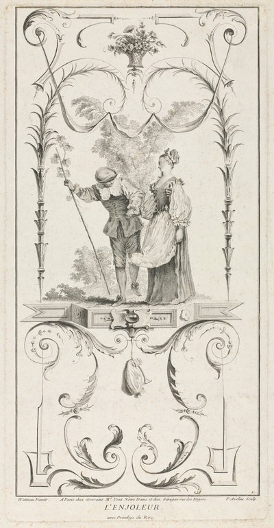 O coaxial, arabesco. de Pierre Alexandre Aveline