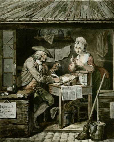 O escriba público de Pierre Alexandre Wille
