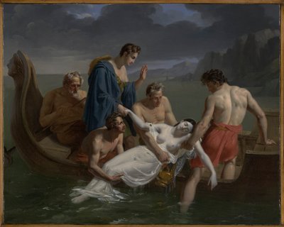 A Morte de Sappho de Pierre Antoine Augustin Vafflard