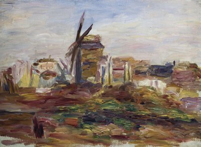 Um moinho de vento de Pierre Auguste Renoir