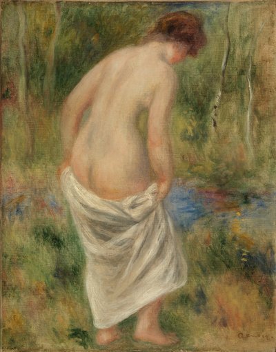 Depois do banho de Pierre-Auguste Renoir