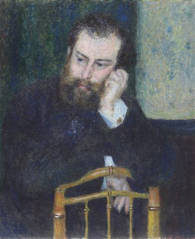 Alfred Sisley, 1876 de Pierre Auguste Renoir