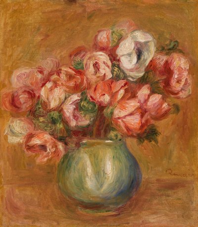 Anêmonas (Anêmonas) de Pierre Auguste Renoir