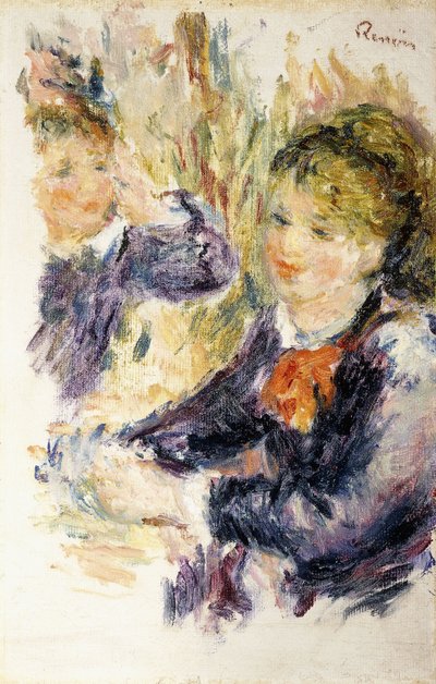 No Milliner; Chez la Modiste, c.1878 de Pierre Auguste Renoir