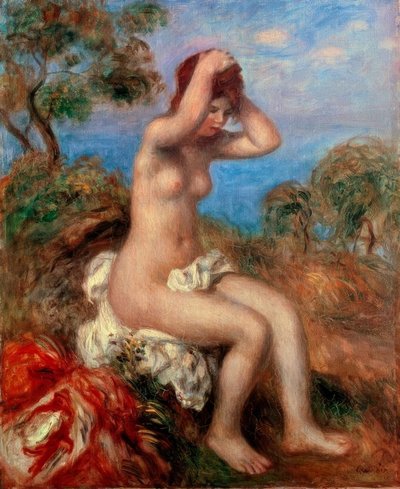 Menina banhista de Pierre-Auguste Renoir