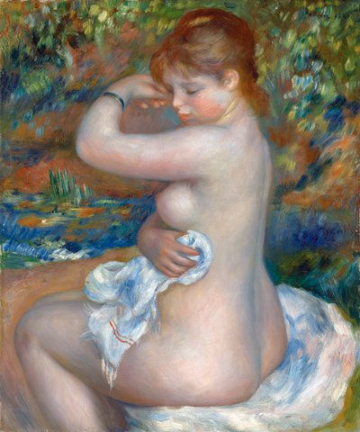 Baigneuse, 1888 de Pierre Auguste Renoir