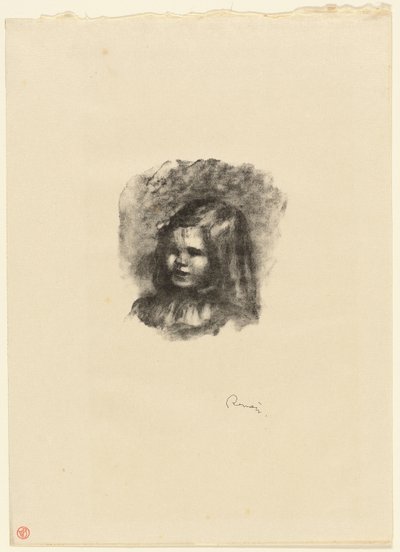 Claude Renoir, Virado à Esquerda de Pierre Auguste Renoir