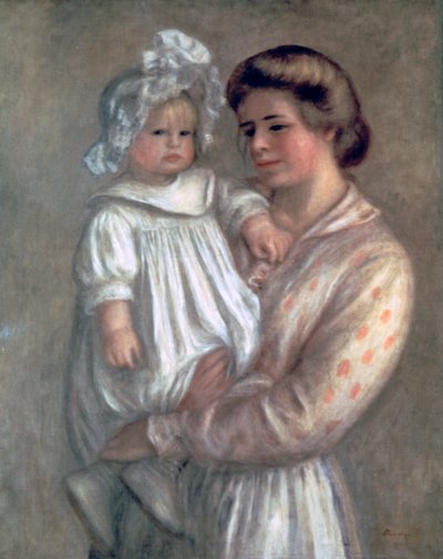 Claude e Renée, 1904 de Pierre Auguste Renoir