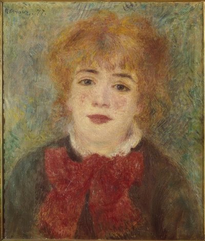 Damenbildnis de Pierre Auguste Renoir